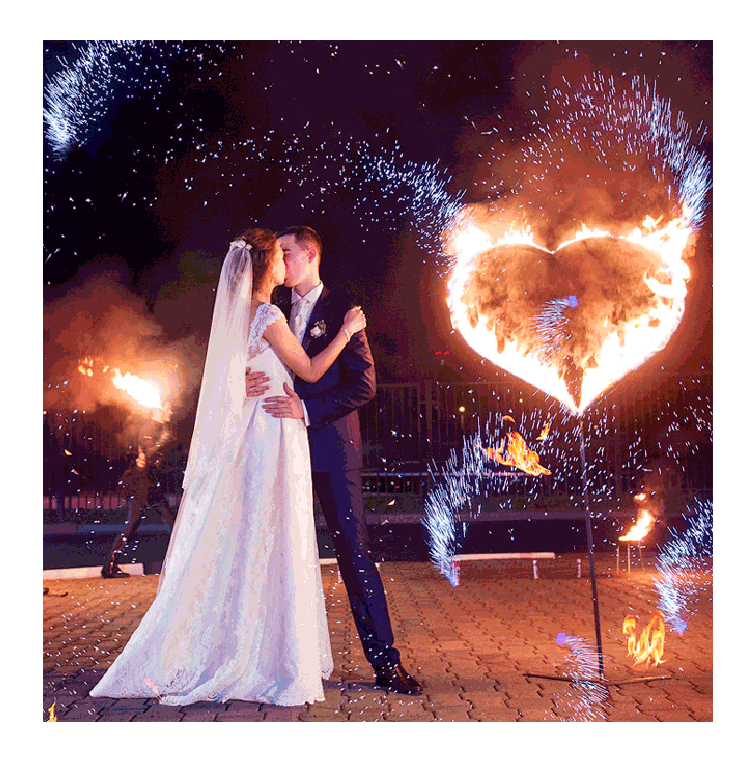 Организация пиротехнического шоу на свадьбу  Хотьково | hotkovo.salutsklad.ru