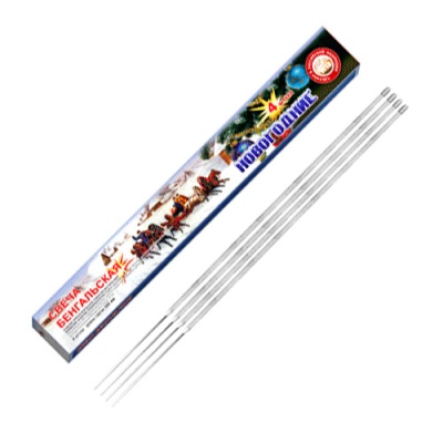 Новогодние 300-4 мм. Бенгальские огни купить в Хотьково | hotkovo.salutsklad.ru