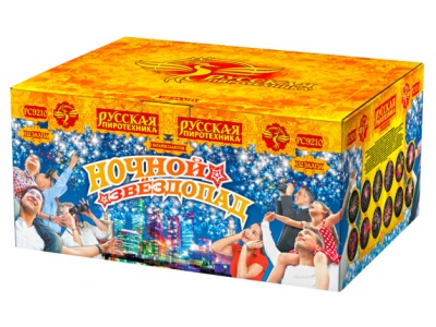 Ночной звездопад Комбинированный Фейерверк купить в Хотьково | hotkovo.salutsklad.ru