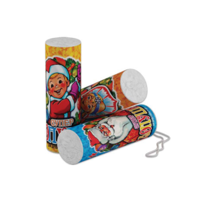 Супер с серпантином Хлопушки купить в Хотьково | hotkovo.salutsklad.ru