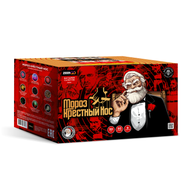 Мороз Крестный нос Батарея салютов купить в Хотьково | hotkovo.salutsklad.ru