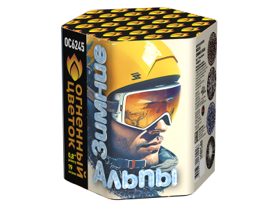 Зимние Альпы Батарея салютов купить в Хотьково | hotkovo.salutsklad.ru