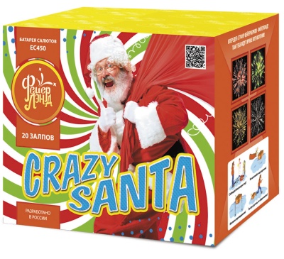 CRAZY SANTA Фейерверк купить в Хотьково | hotkovo.salutsklad.ru