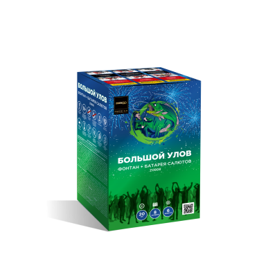 Большой улов Фонтан фейерверк купить в Хотьково | hotkovo.salutsklad.ru