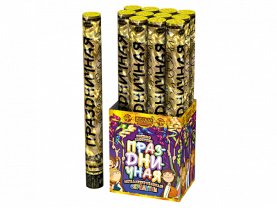 Праздничная 50 Пневматическая хлопушка купить в Хотьково | hotkovo.salutsklad.ru